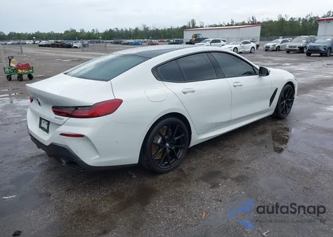 2025 BMW 840I Gran Coupe z USA, uszkodzony, nr VIN WBAGV2C02SCT51241